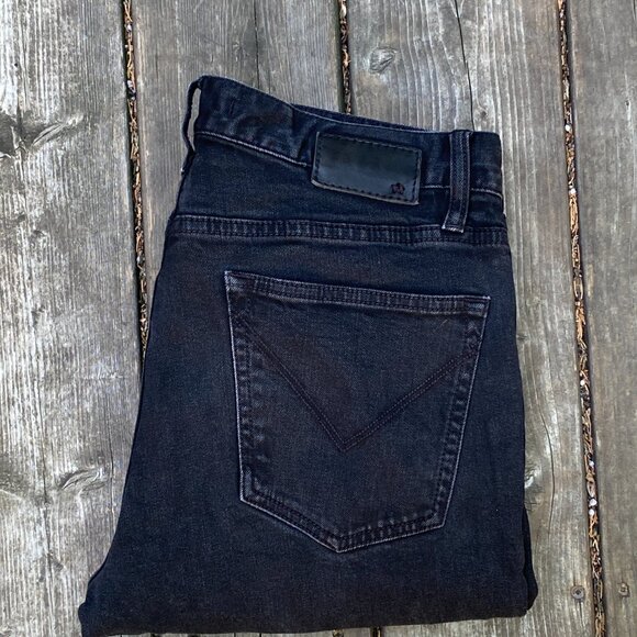 John Varvatos USA Jeans Size 32 Gray Black - Picture 8 of 8